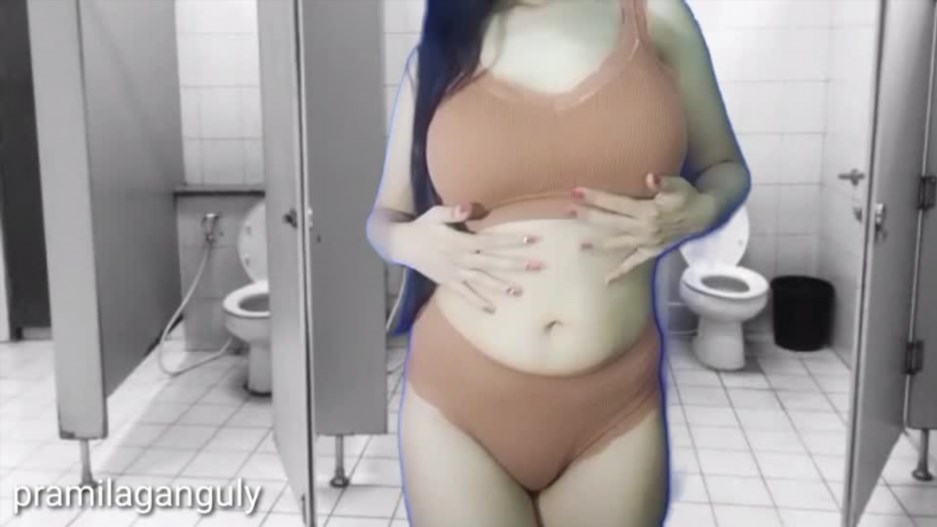 PramilaGanguly - IndianMistressPramilaGanguly - Very Dirty Kinky Humiliating Public Toilet JOI